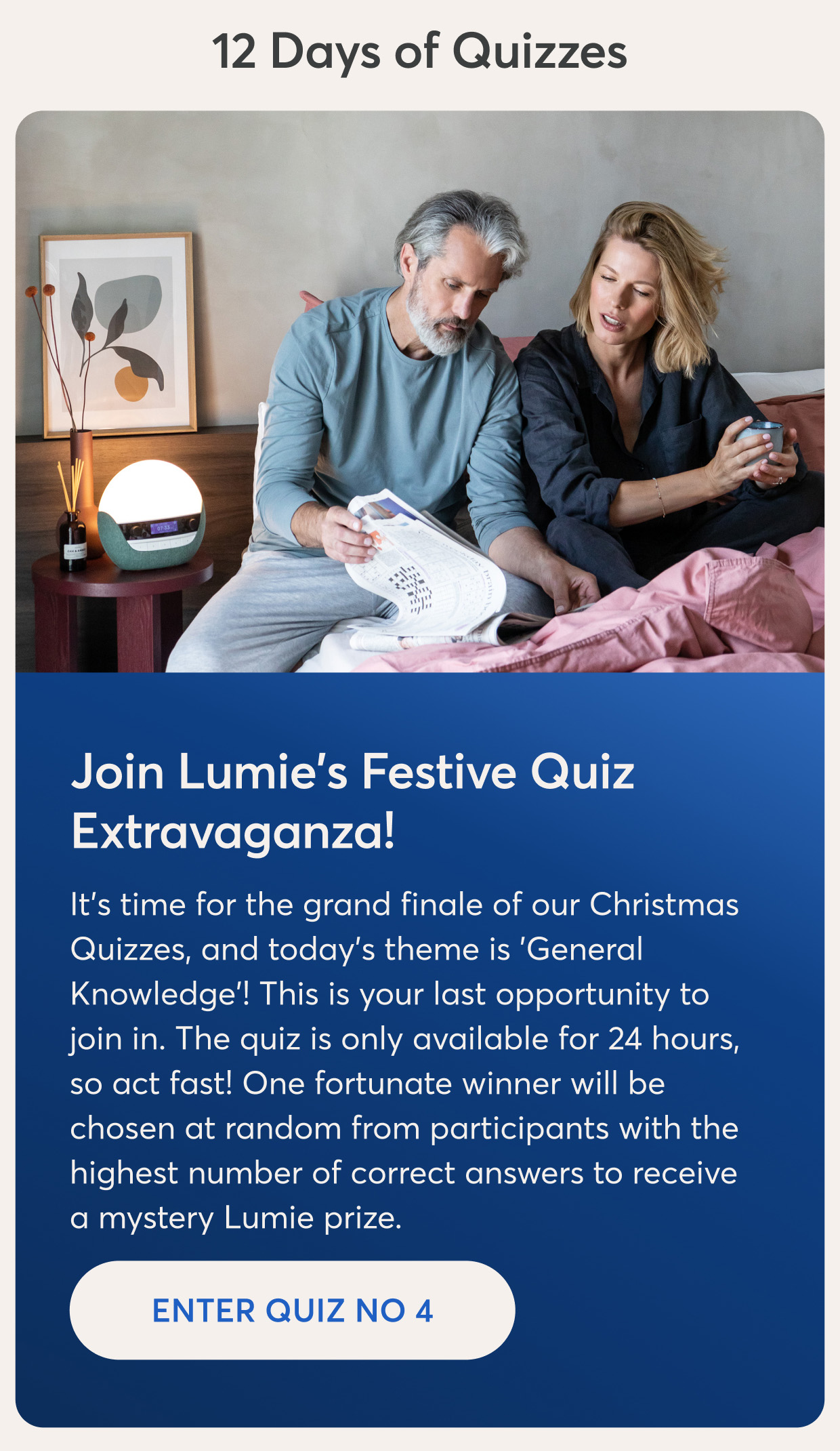 Lumie Christmas Quiz: General Knowledge
