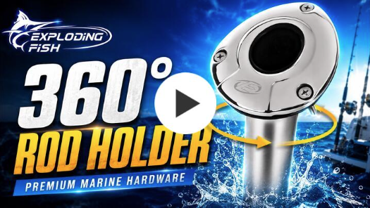 exploding fish 360 rod holder